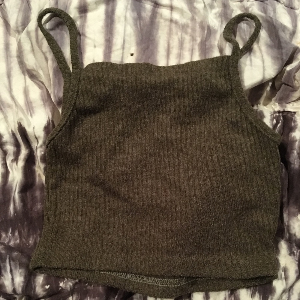 Cropped tank top